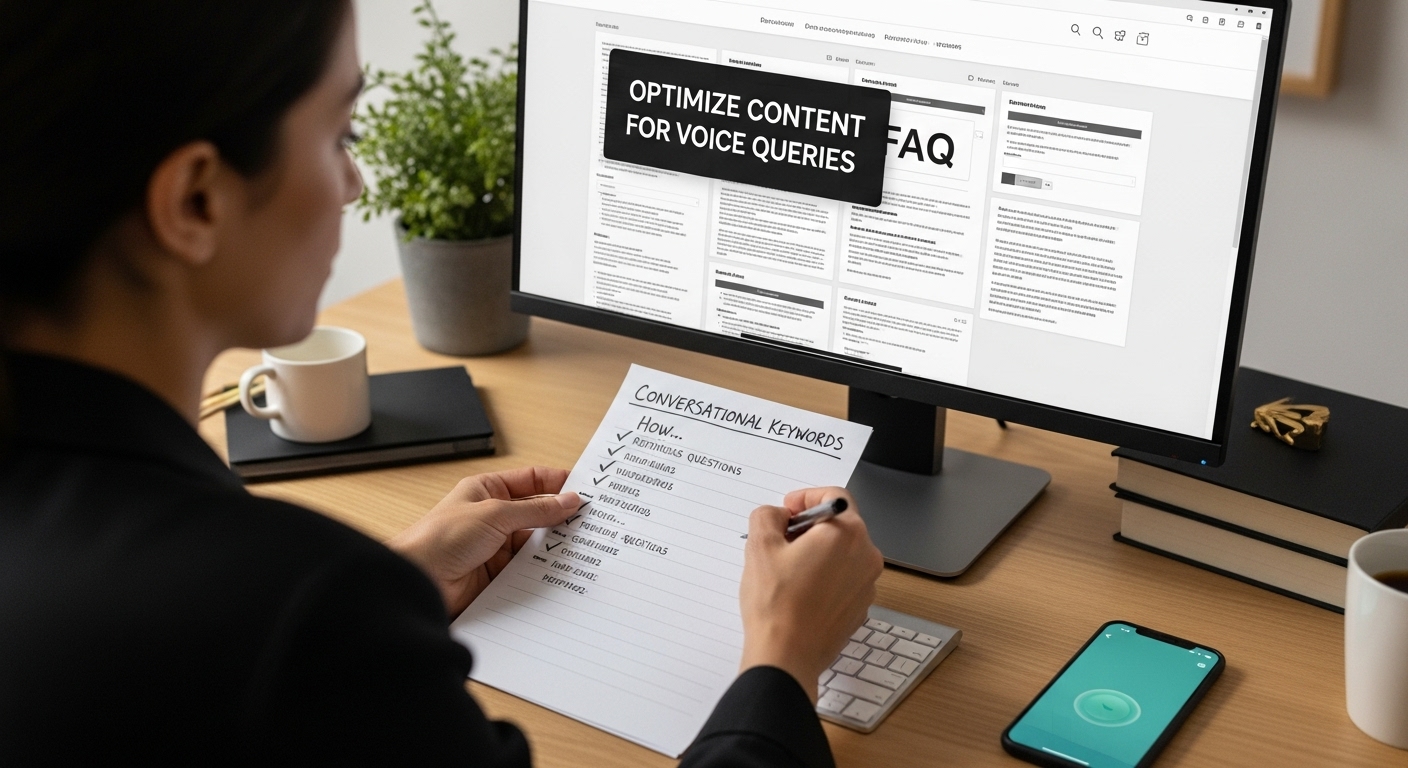 voice search content editing