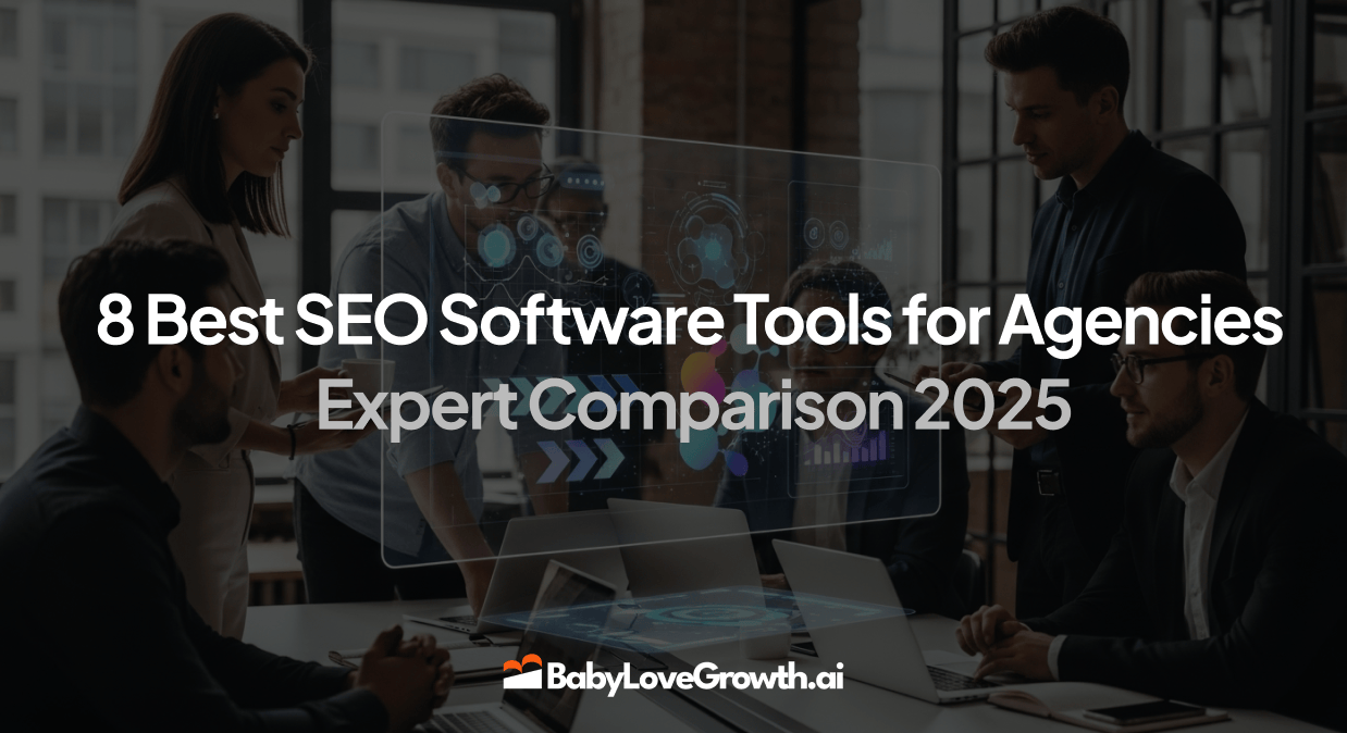 8 Best SEO Software Tools for Agencies hero header image