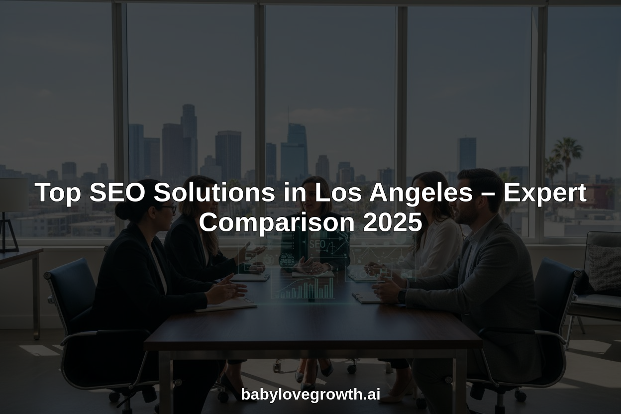 top seo solutions in Los Angeles hero header image