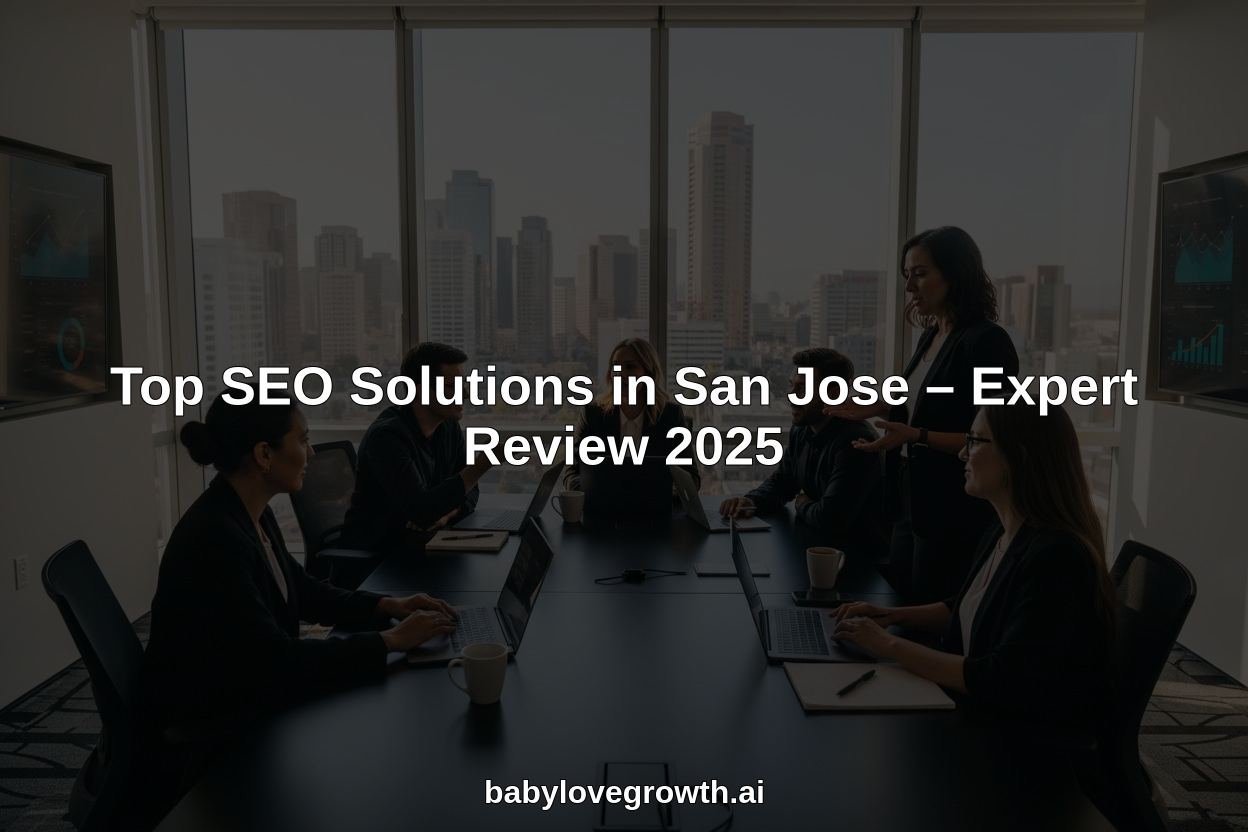 top seo solutions in San Jose hero header image