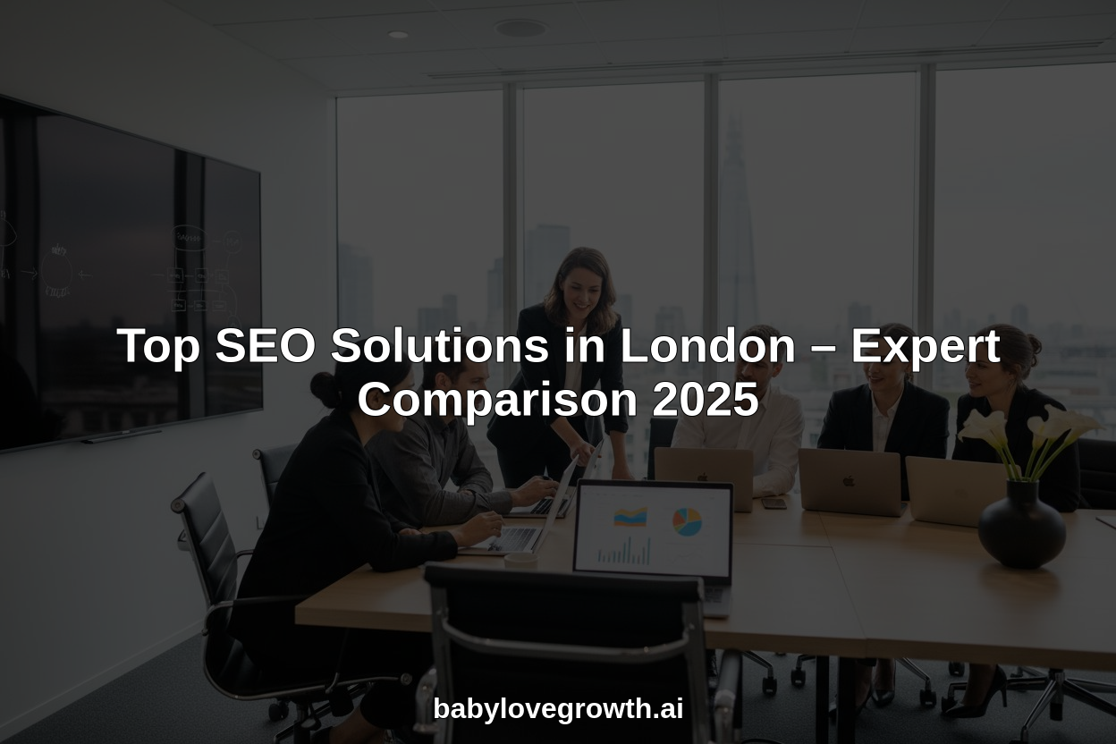 top seo solutions in London hero header image