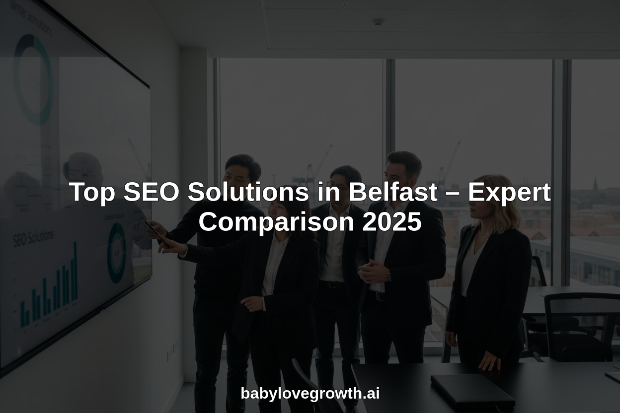 top seo solutions in Belfast hero header image