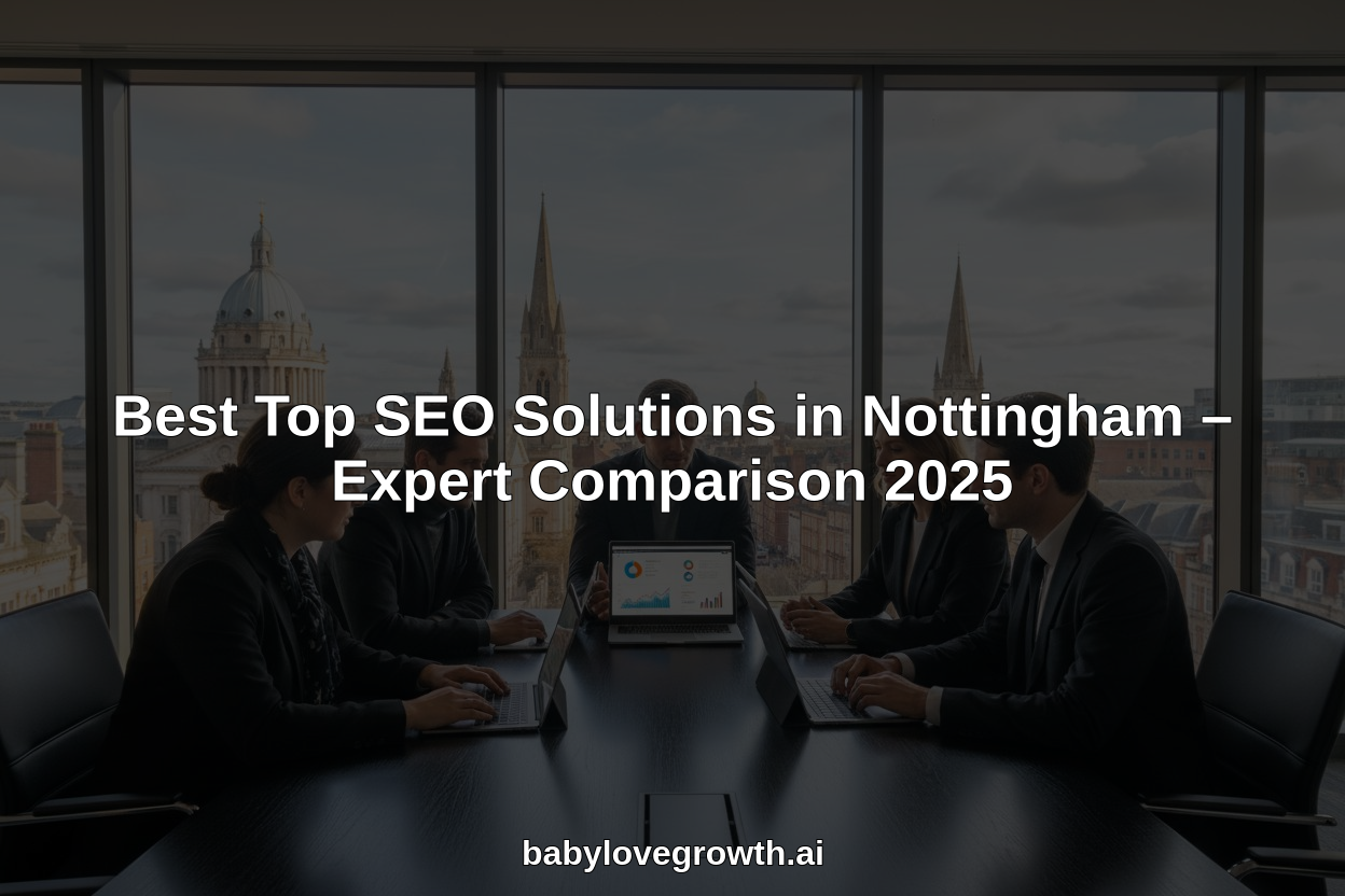 top seo solutions in Nottingham hero header image
