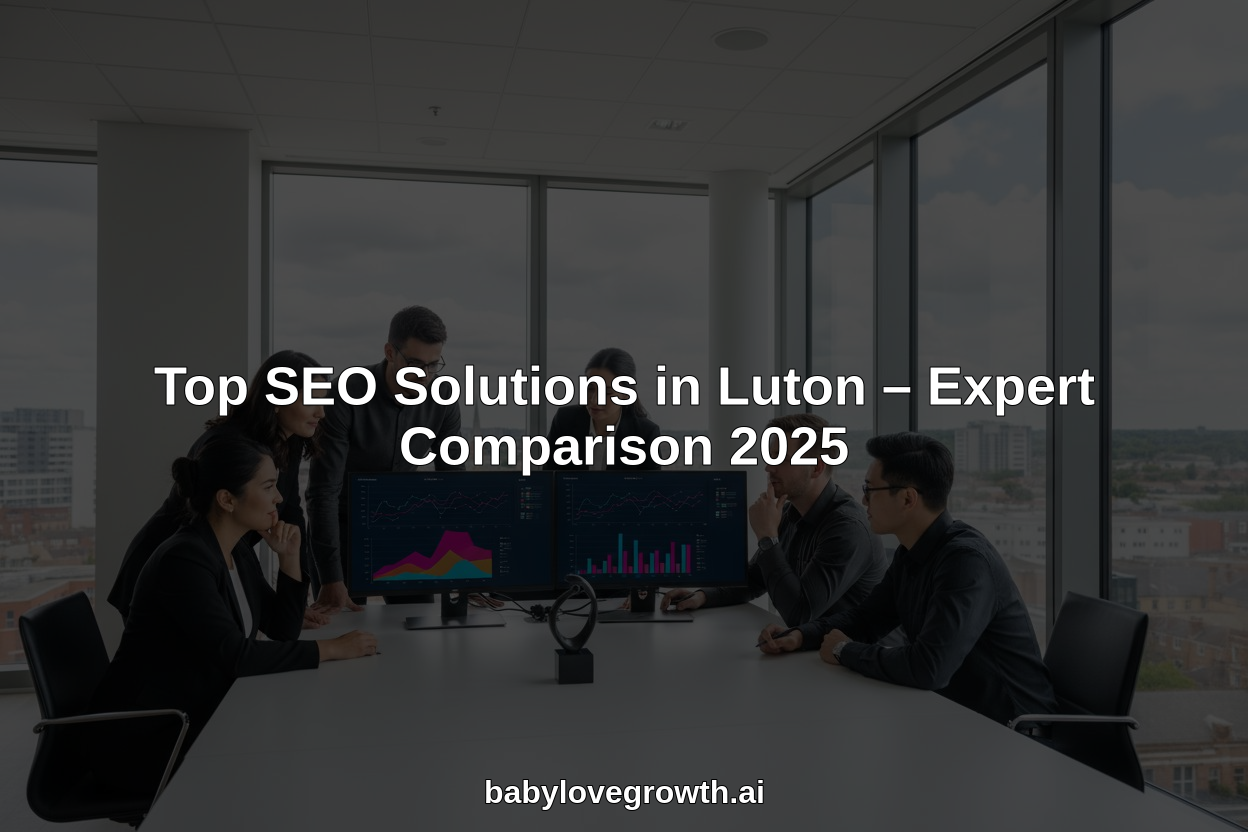 top seo solutions in Luton hero header image