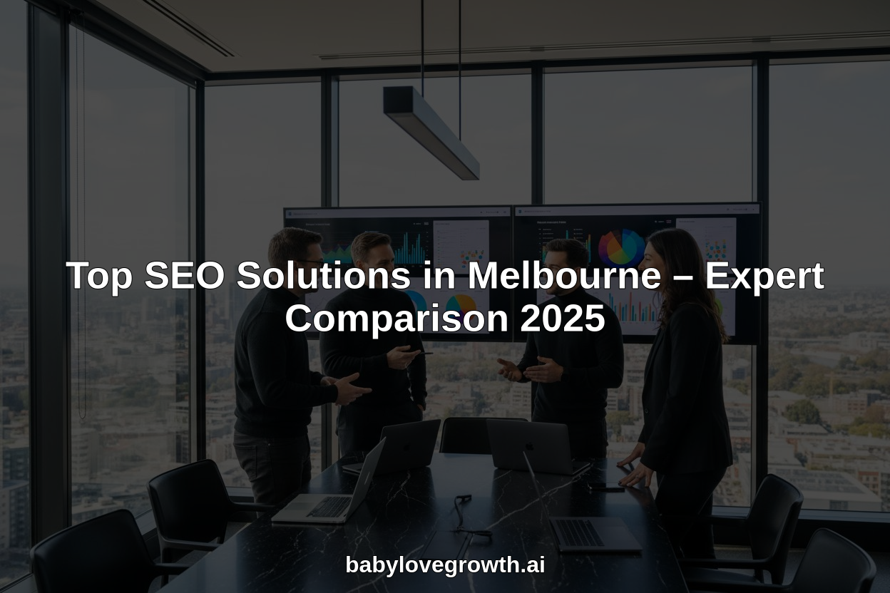 top seo solutions in Melbourne hero header image