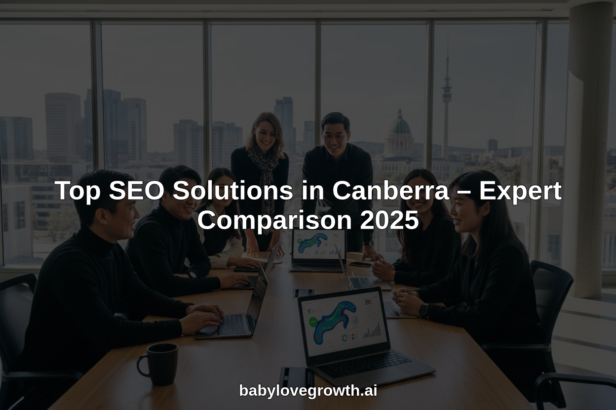 top seo solutions in Canberra hero header image