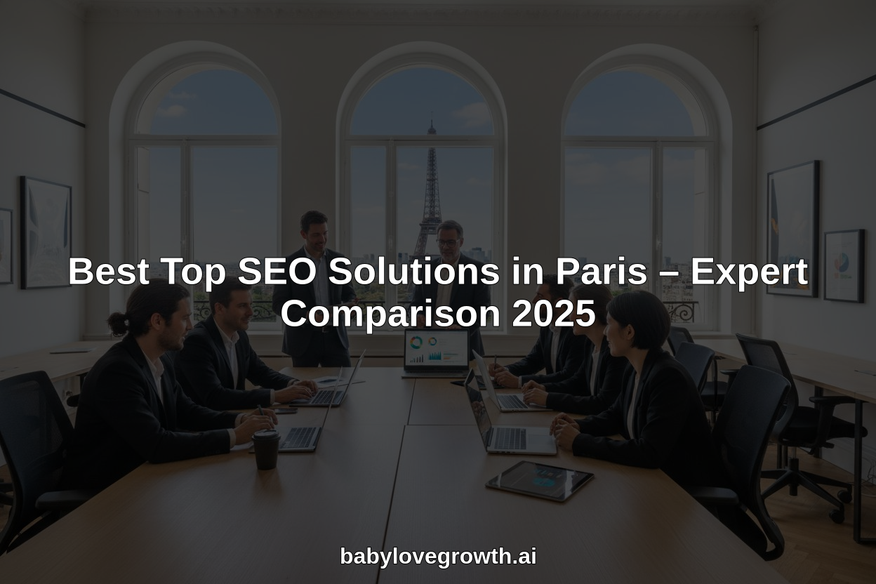 top seo solutions in Paris hero header image