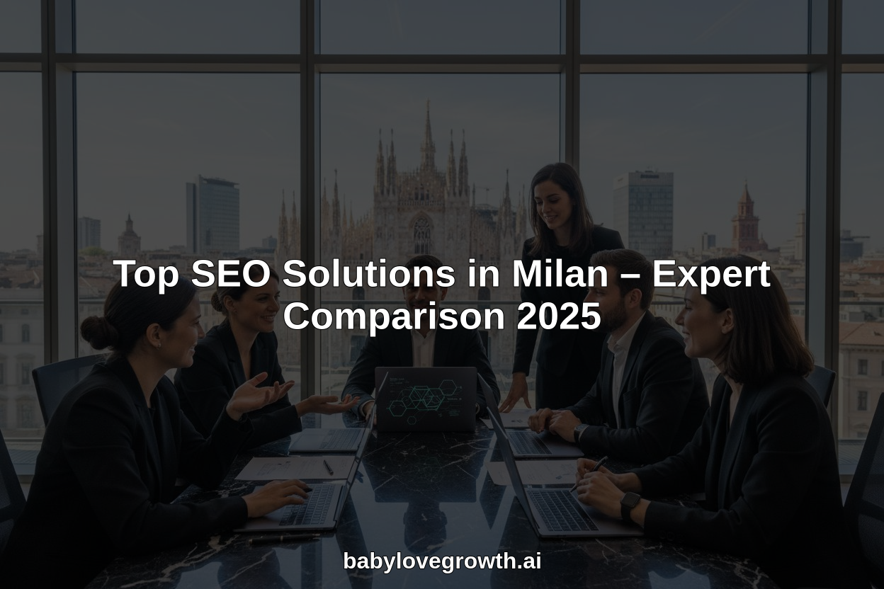 top seo solutions in Milan hero header image