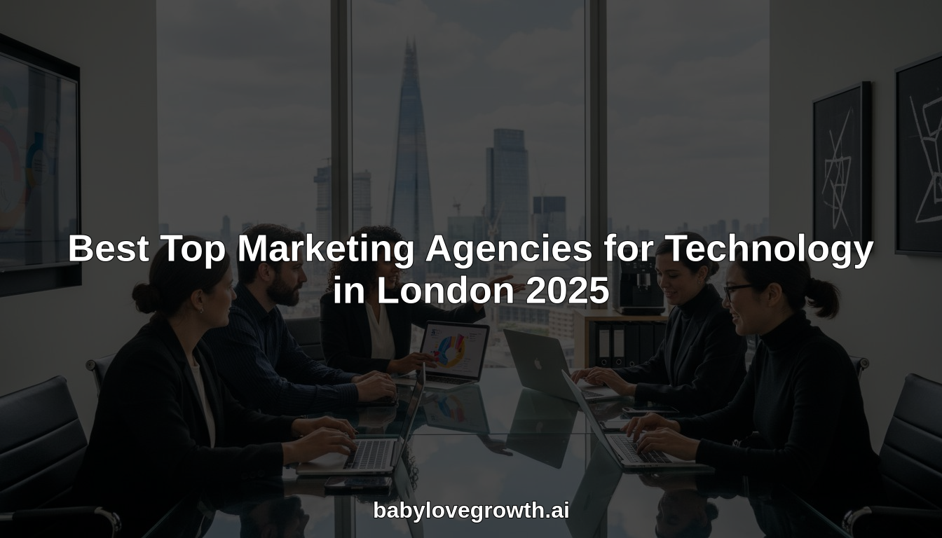 top marketing agencies for technology in london hero header image