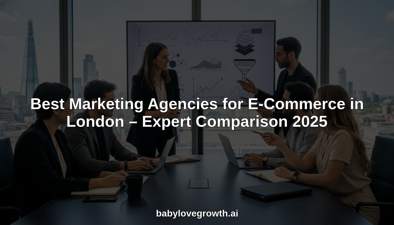 marketing agencies for e-commerce in london hero header image