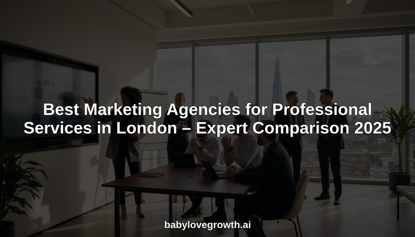 marketing agencies for professional services in london hero header image