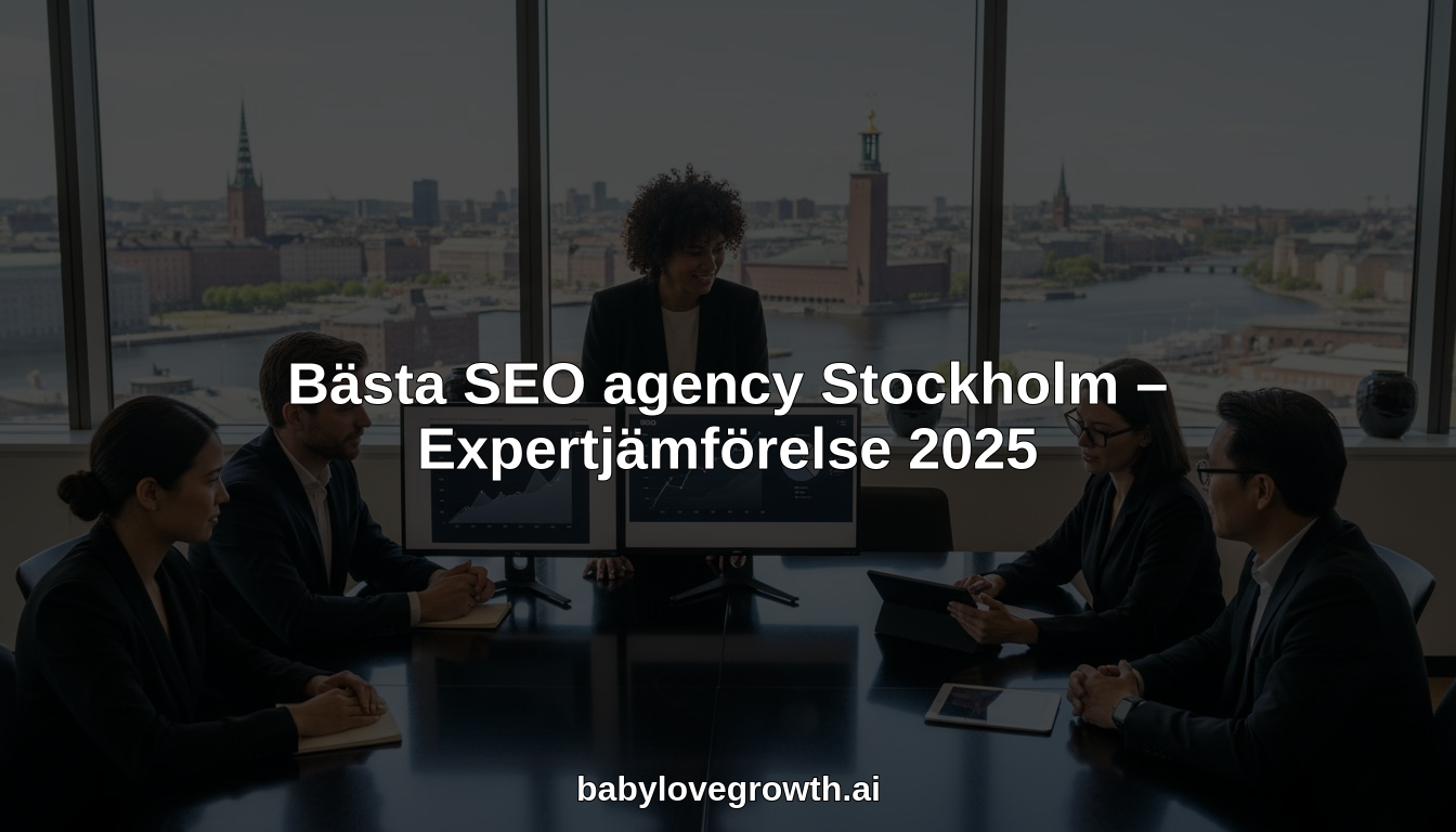 SEO agency Stockholm hero header image