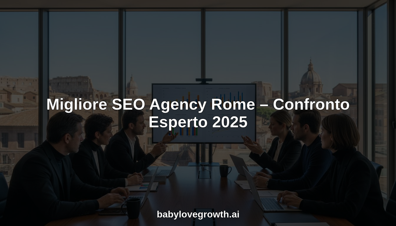 SEO agency Rome hero header image