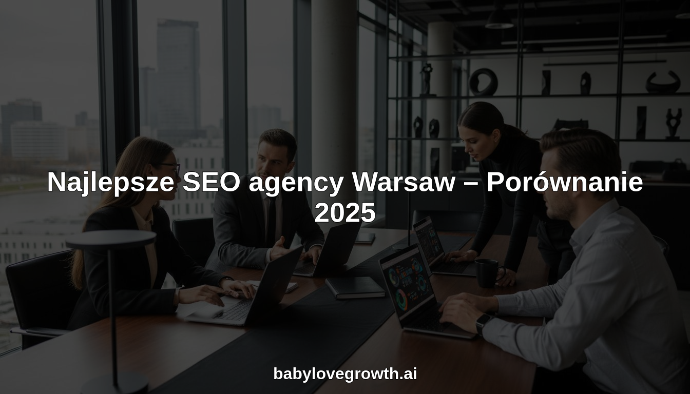 SEO agency Warsaw hero header image
