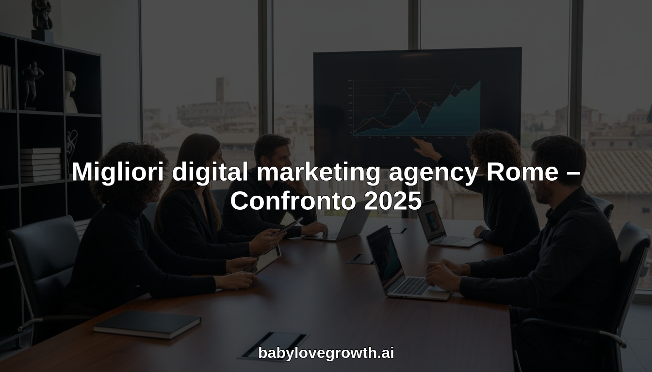 digital marketing agency Rome hero header image