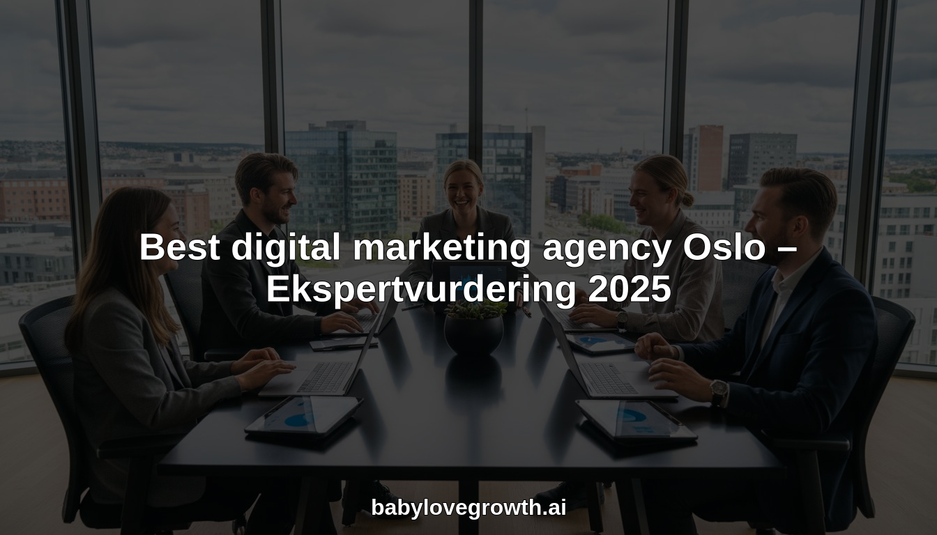 digital marketing agency Oslo hero header image