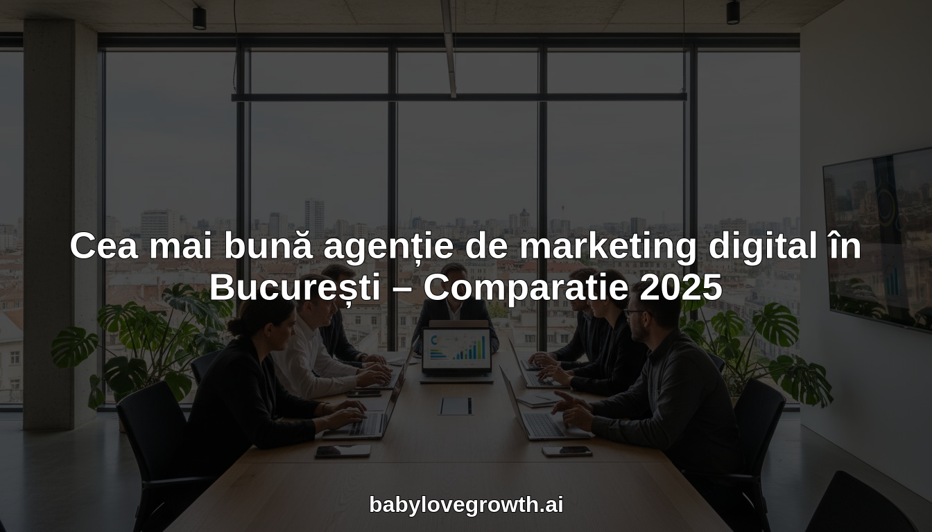 digital marketing agency Bucharest hero header image