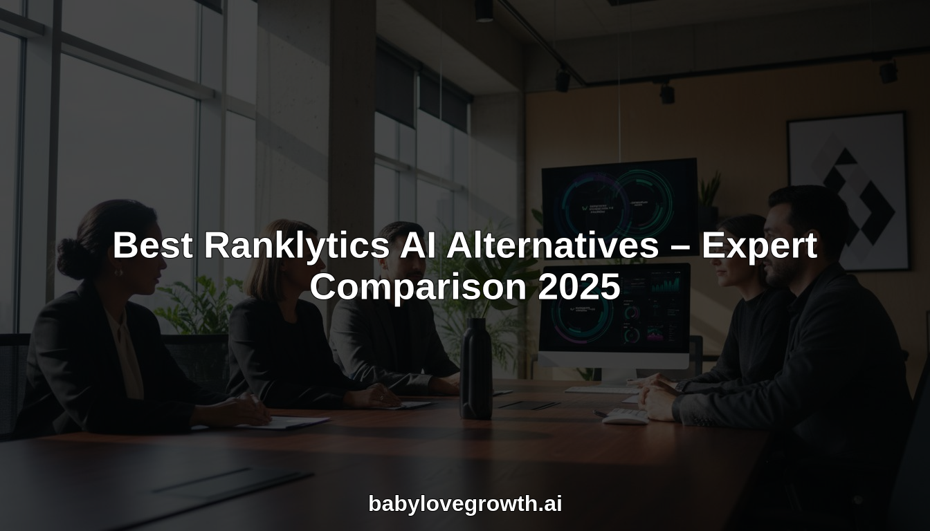 Ranklytics AI alternatives hero header image