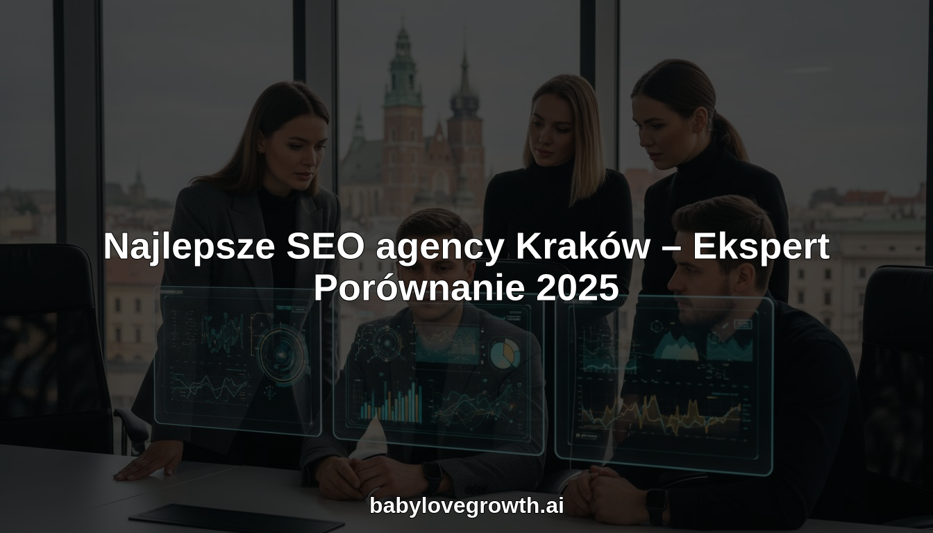 SEO agency Kraków hero header image
