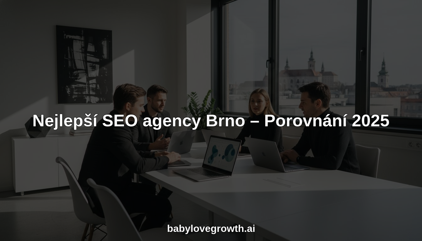 SEO agency Brno hero header image