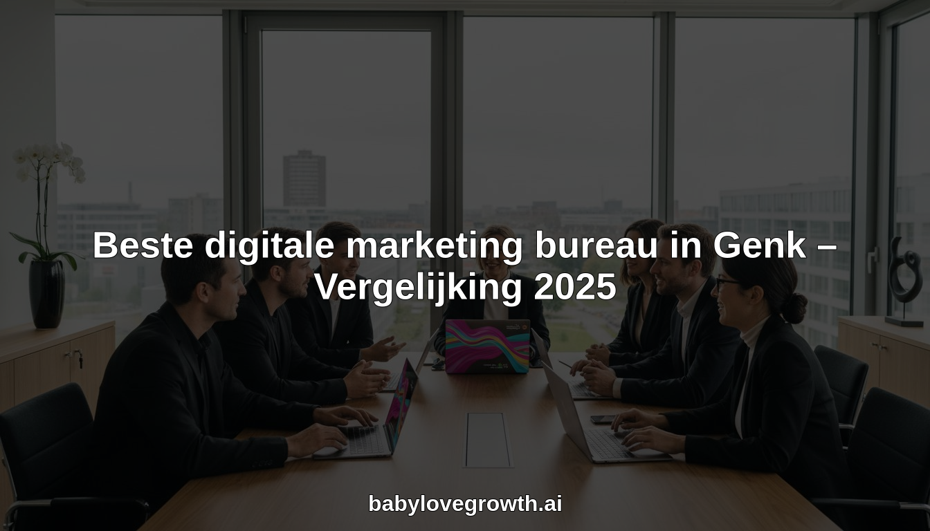 digital marketing agency Genk hero header image