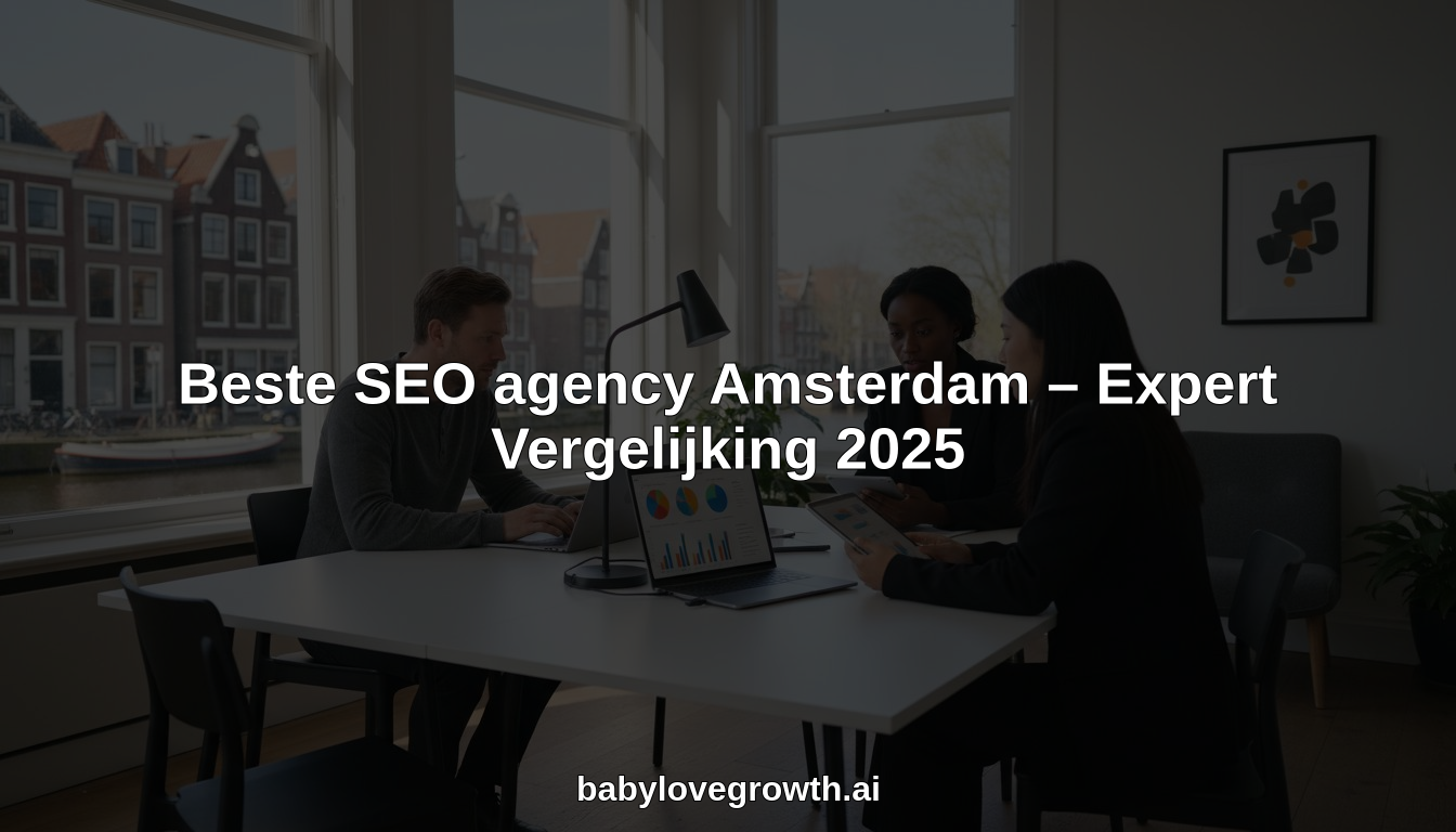 SEO agency Amsterdam hero header image