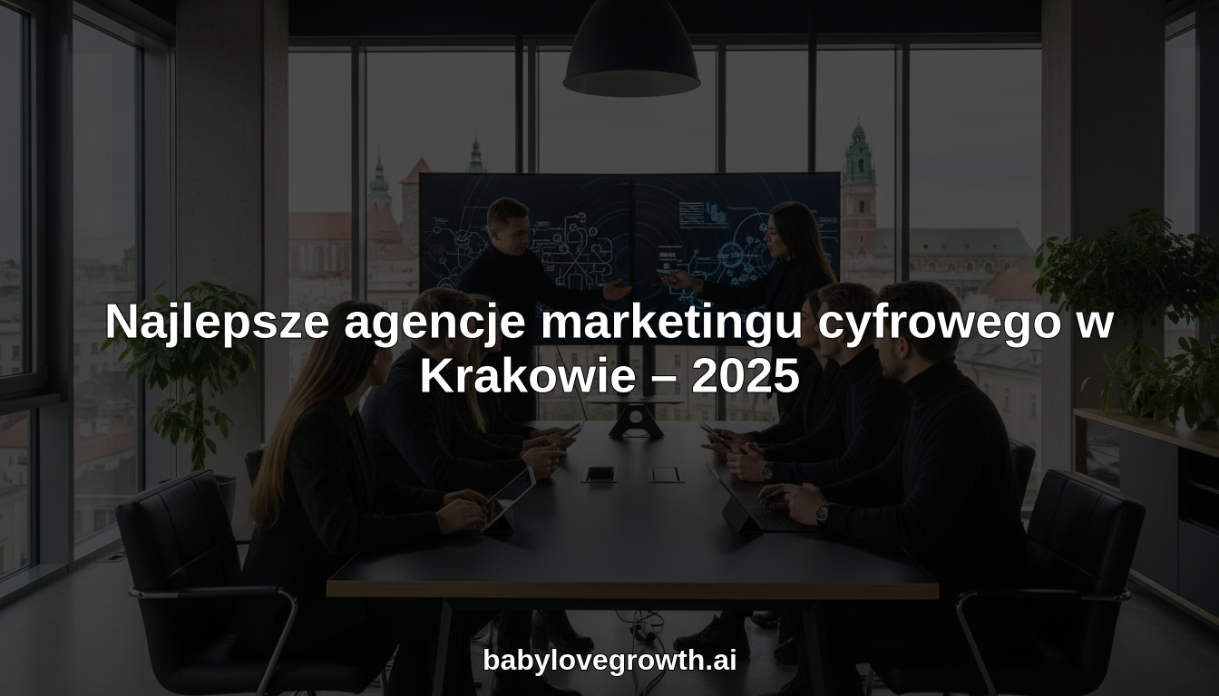 digital marketing agency Kraków hero header image