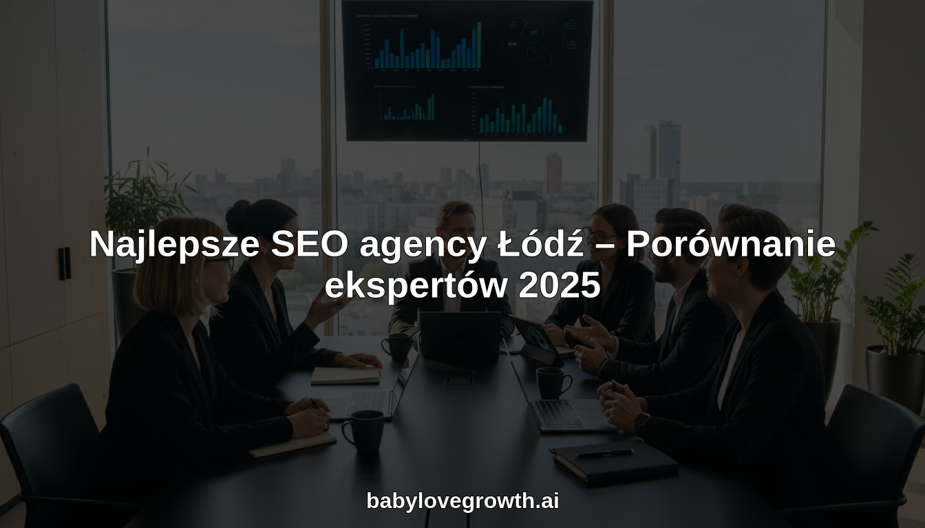 SEO agency Łódź hero header image