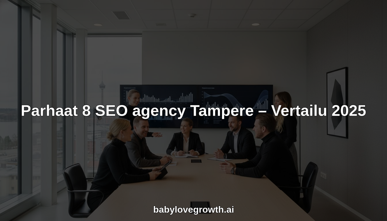 SEO agency Tampere hero header image