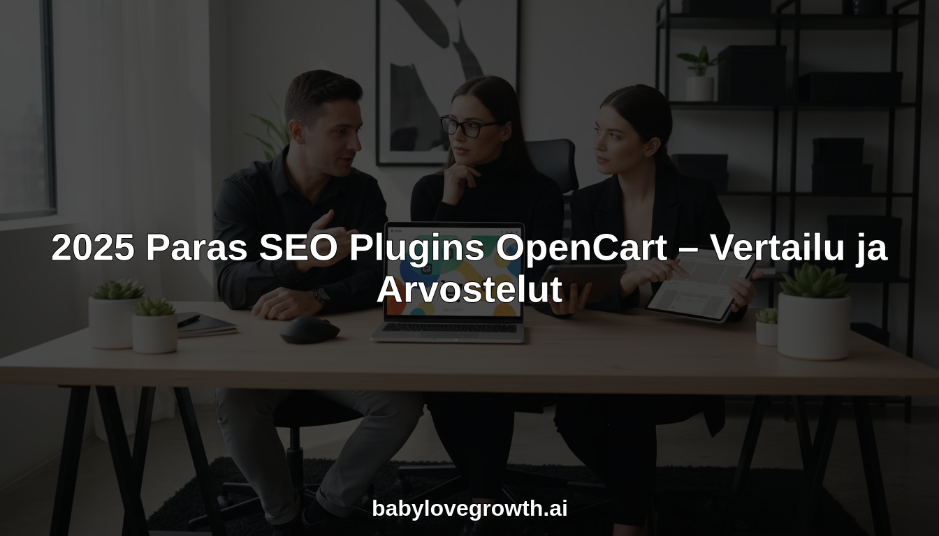 SEO Plugins OpenCart hero header image