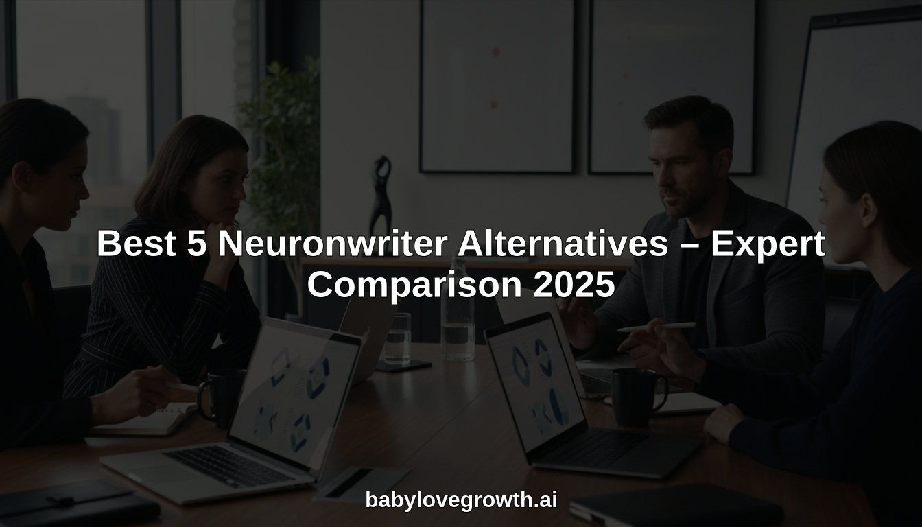 Neuronwriter alternatives hero header image