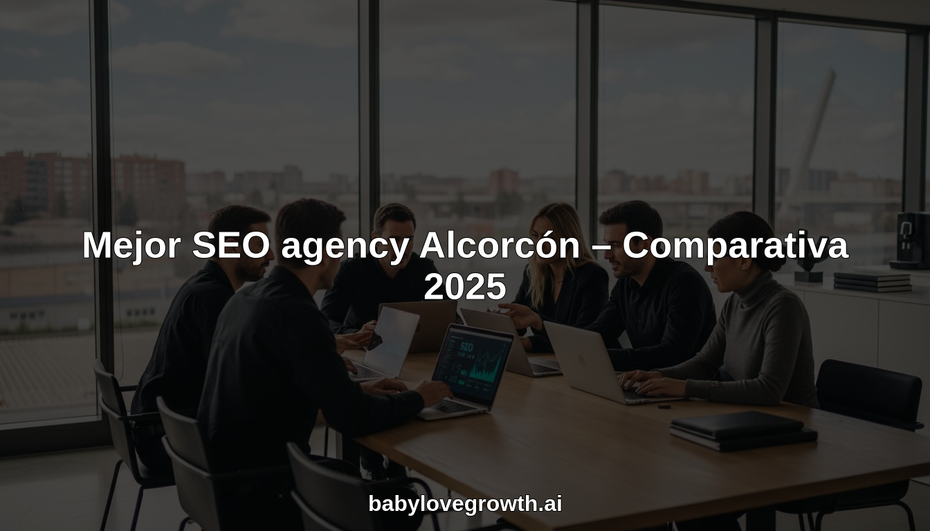SEO agency Alcorcón hero header image