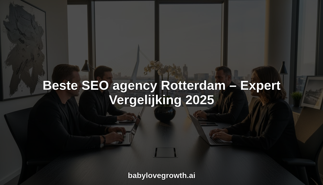 SEO agency Rotterdam hero header image