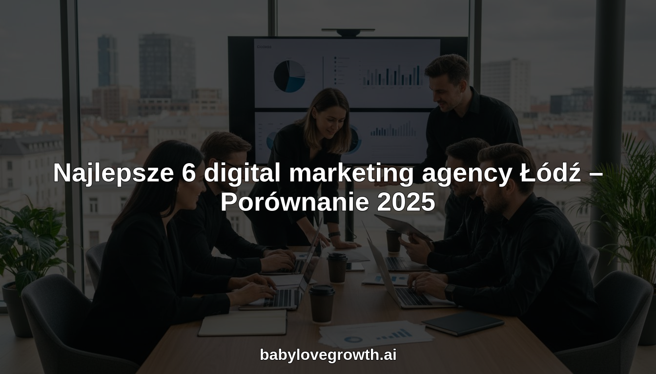 digital marketing agency Łódź hero header image