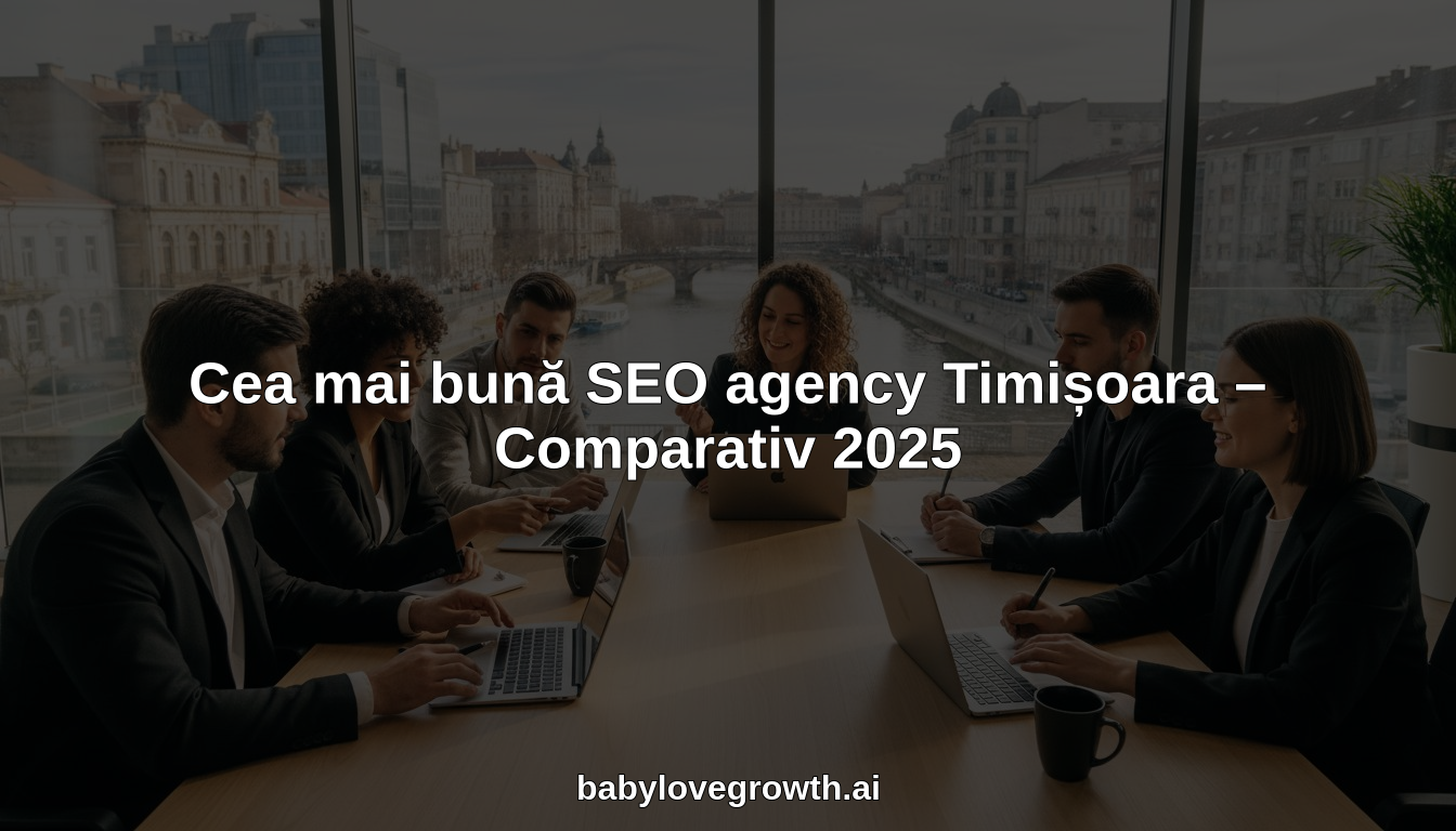 SEO agency Timișoara hero header image