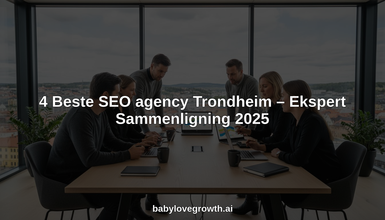 SEO agency Trondheim hero header image