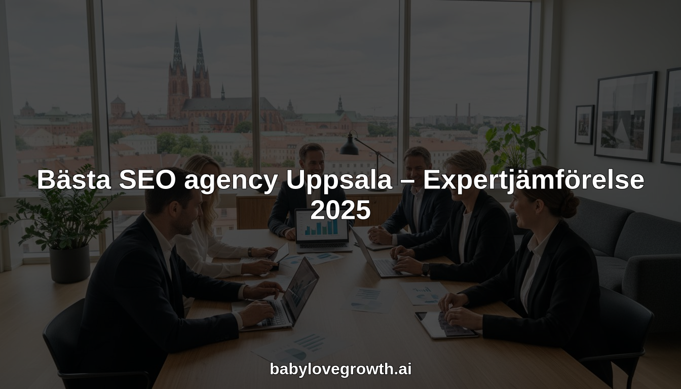SEO agency Uppsala hero header image