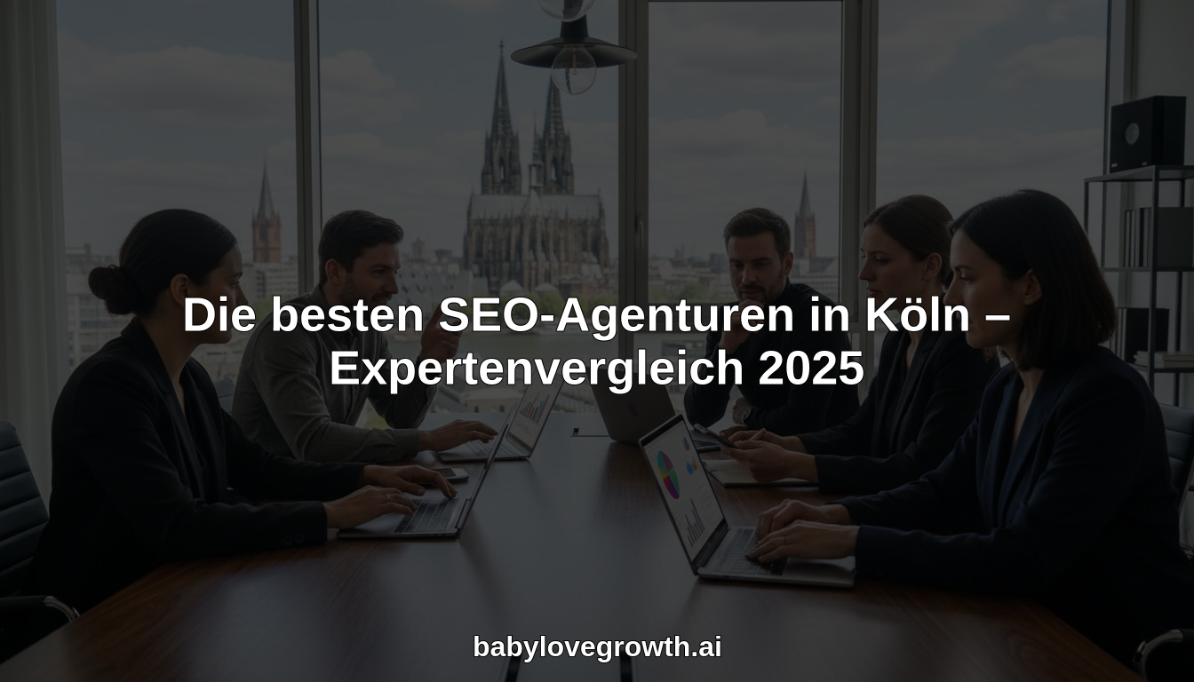 SEO agency Cologne hero header image