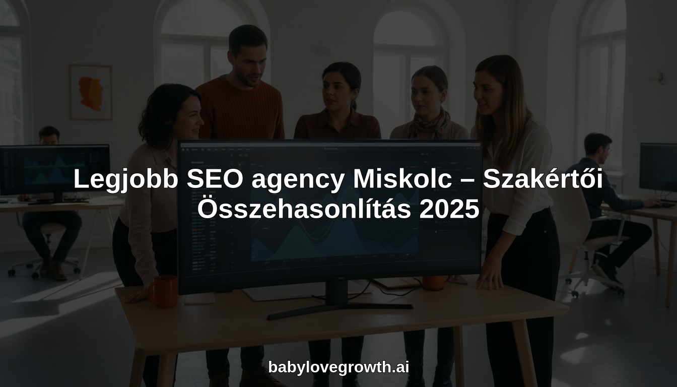SEO agency Miskolc hero header image