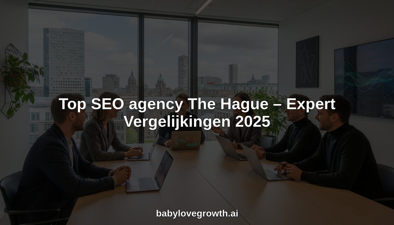 SEO agency The Hague hero header image