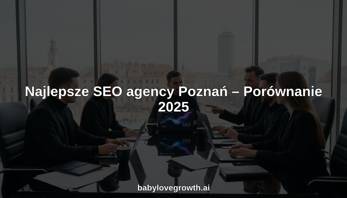 SEO agency Poznań hero header image