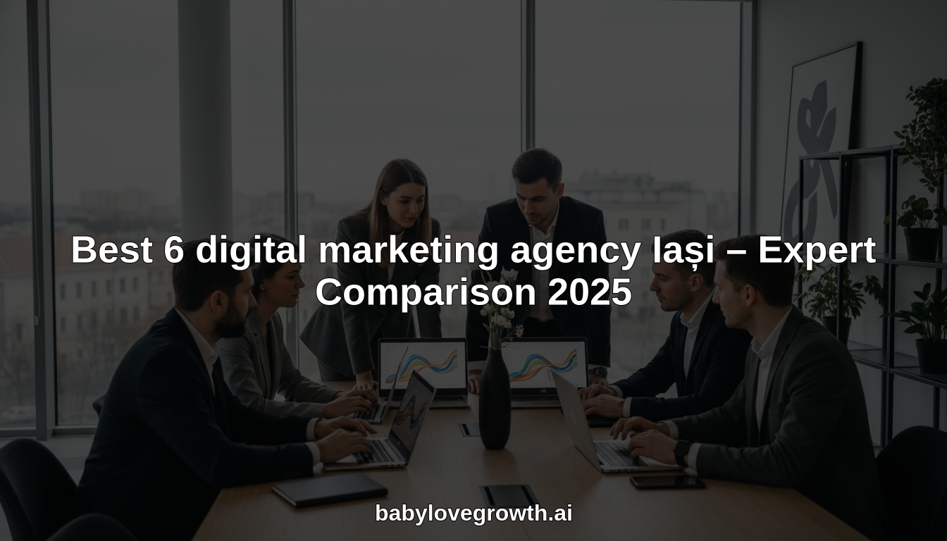 digital marketing agency Iași hero header image