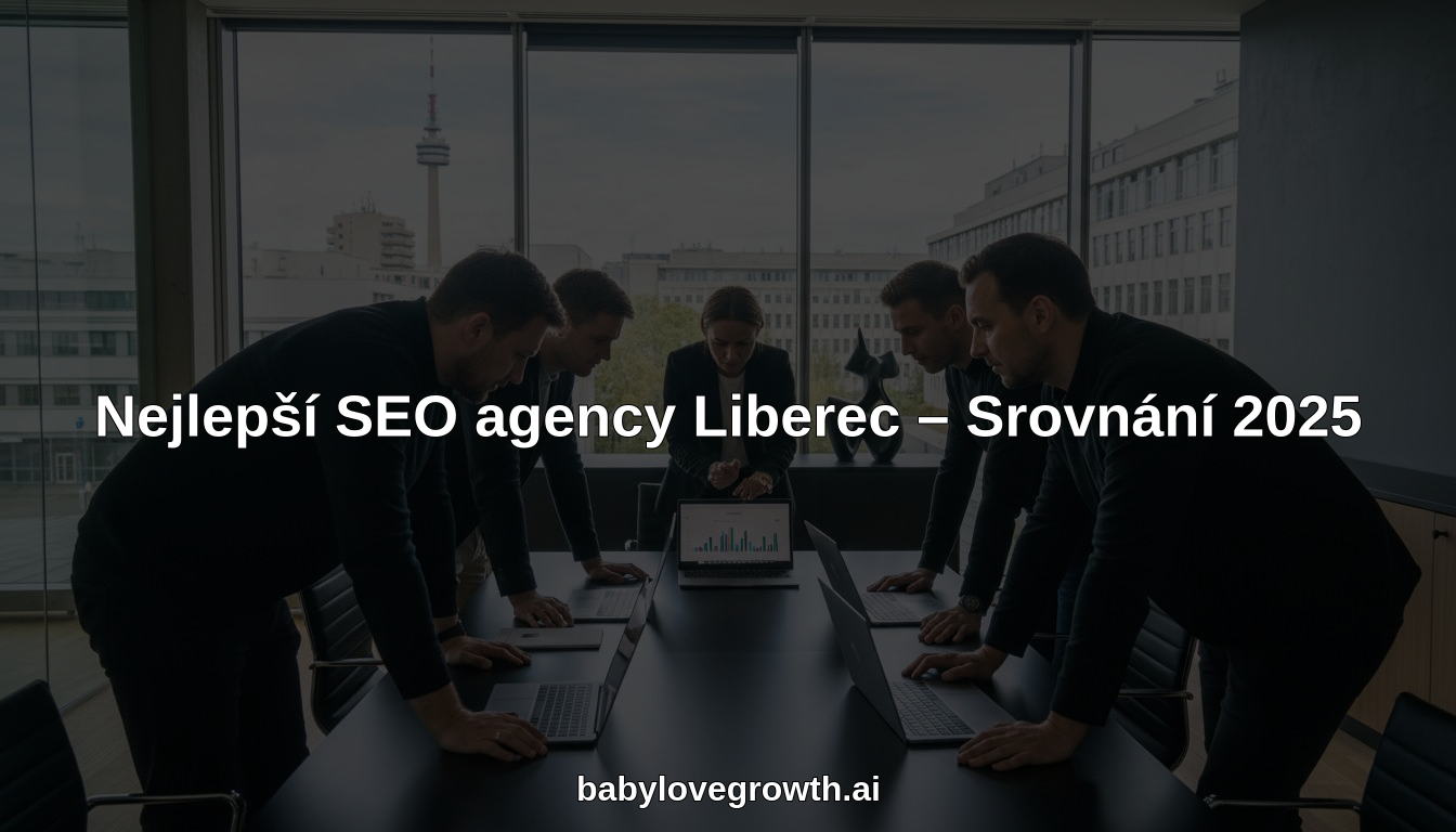 SEO agency Liberec hero header image