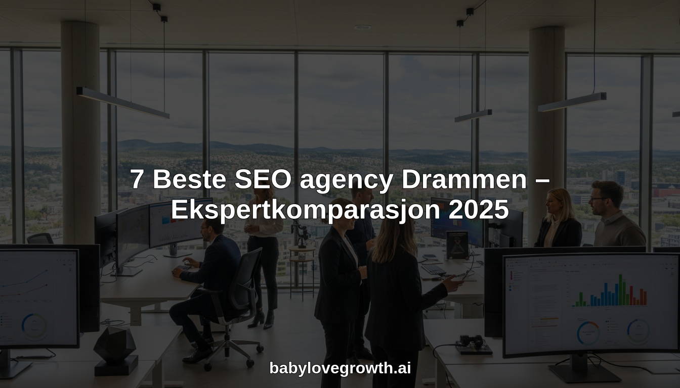 SEO agency Drammen hero header image