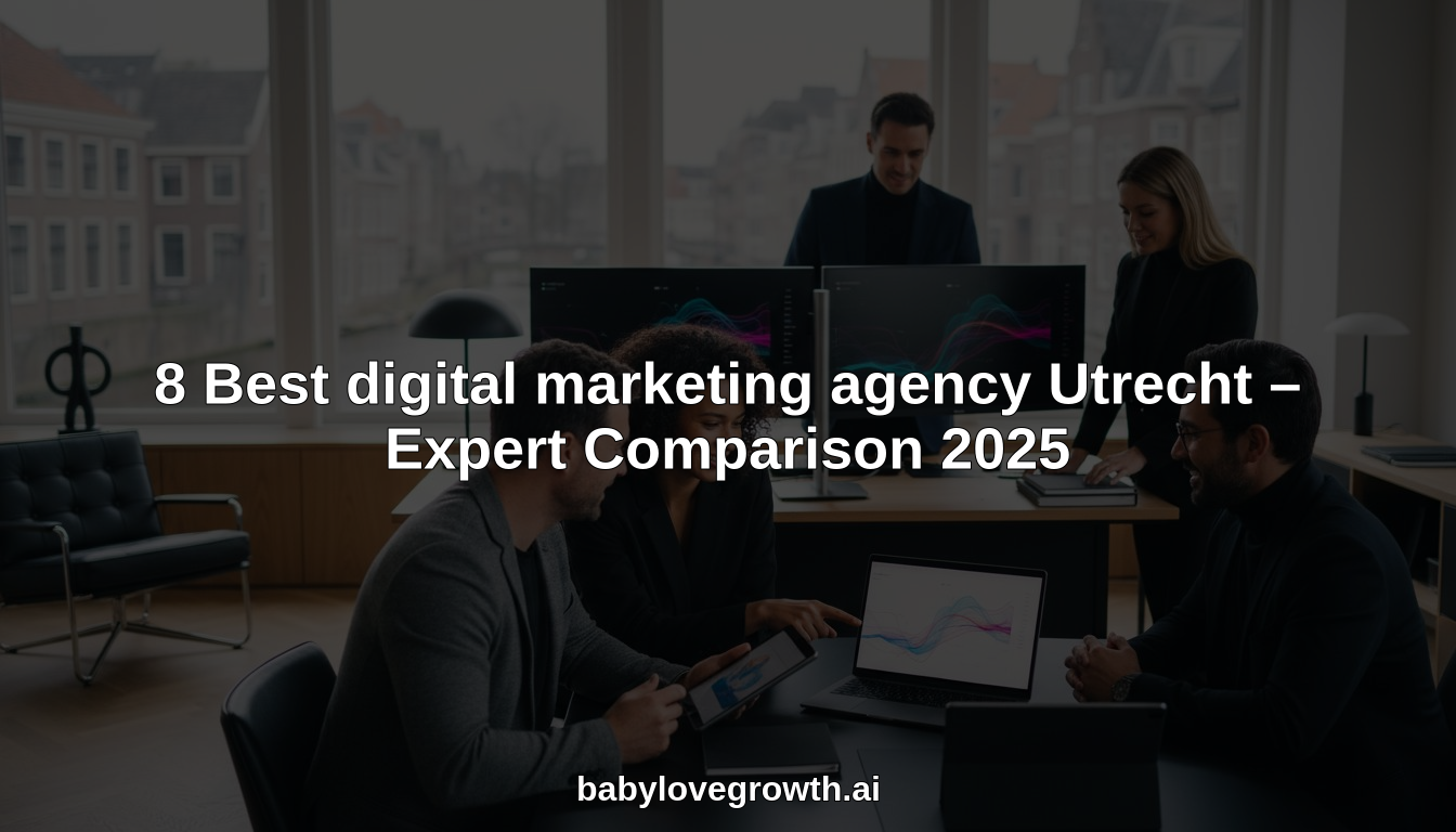 digital marketing agency Utrecht hero header image