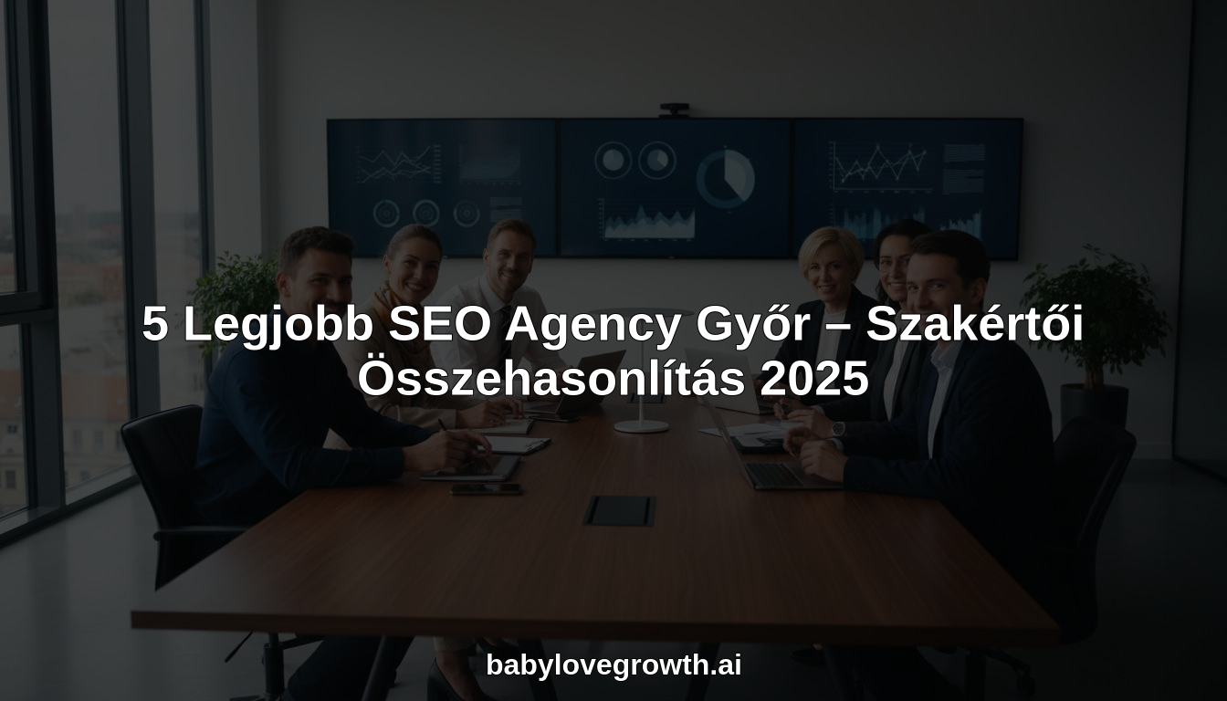 SEO agency Győr hero header image