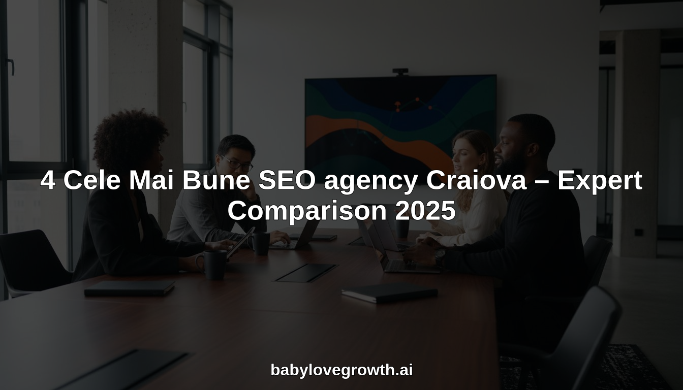 SEO agency Craiova hero header image