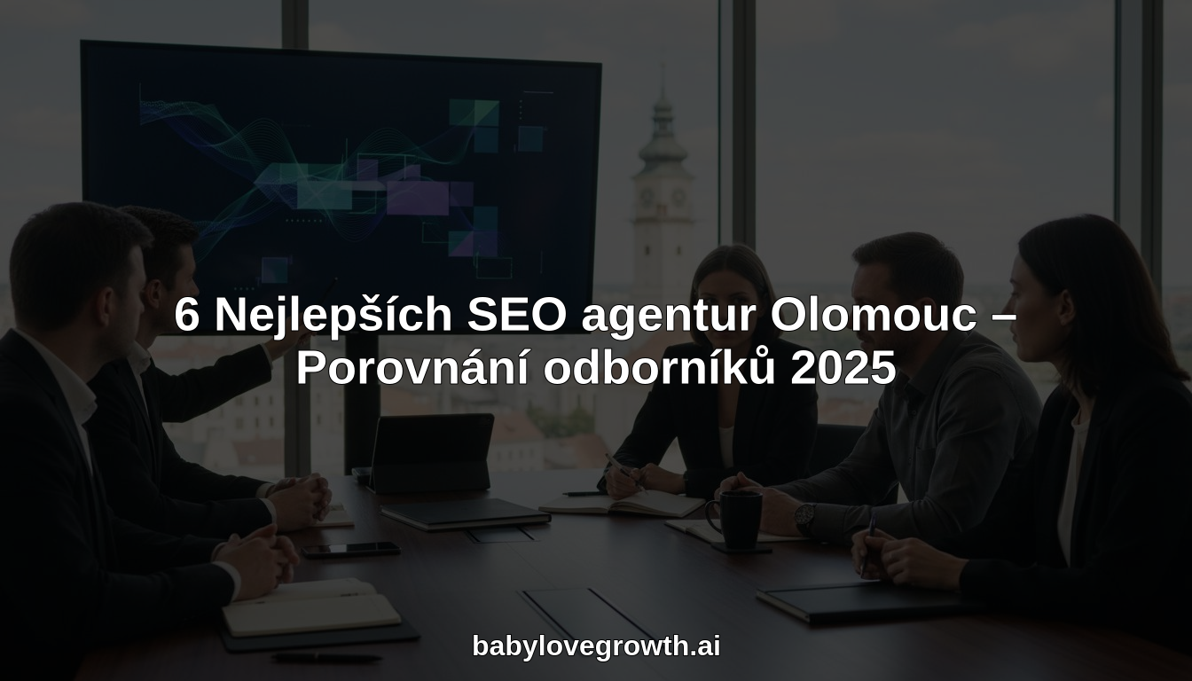 SEO agency Olomouc hero header image