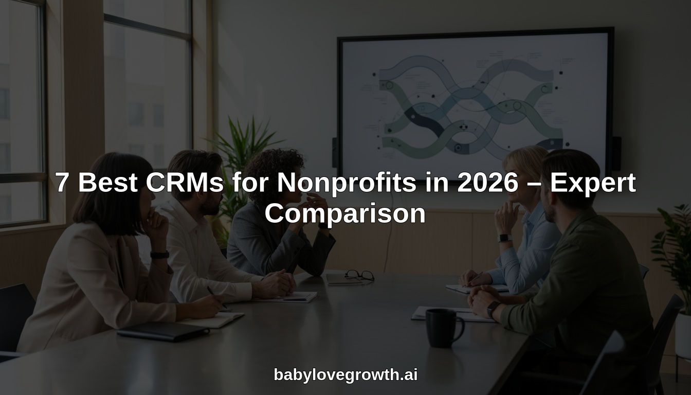 7 Best CRMs for Nonprofits in 2026 hero header image