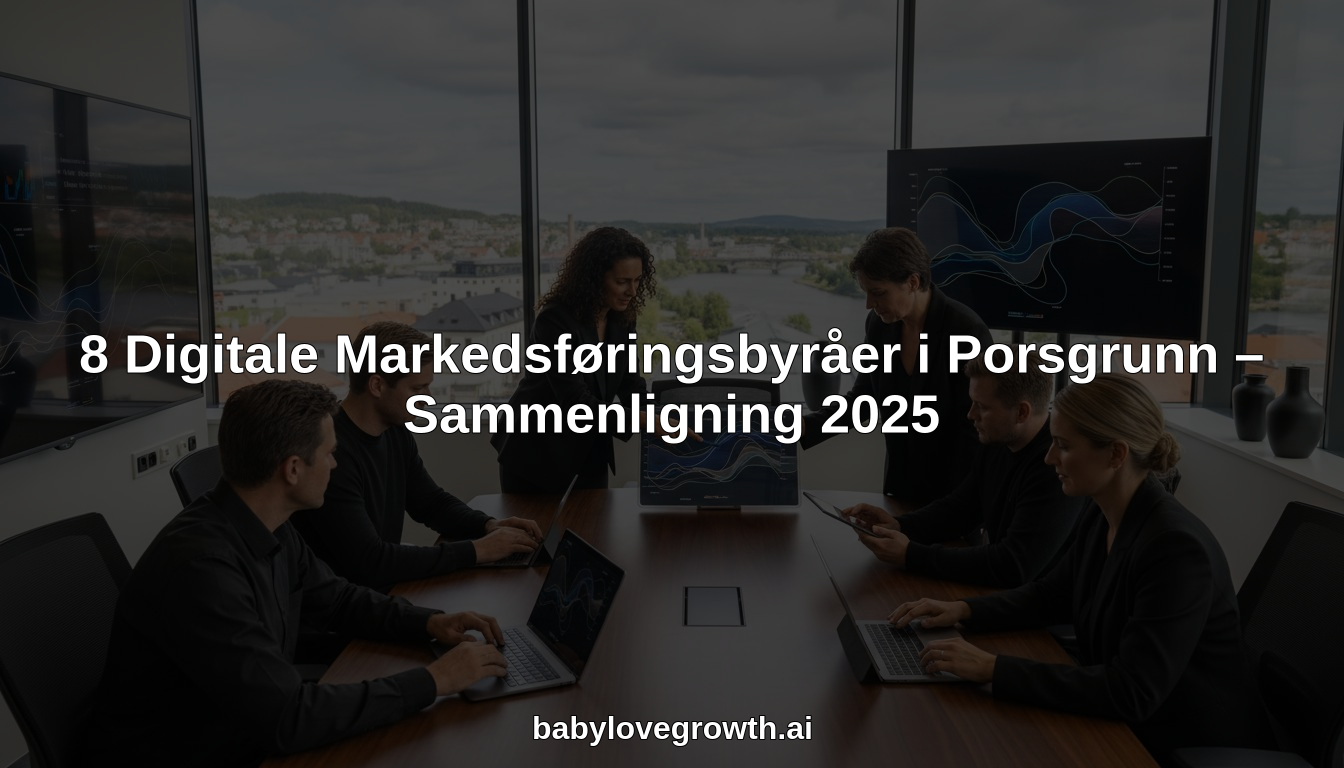 digital marketing agency Porsgrunn hero header image